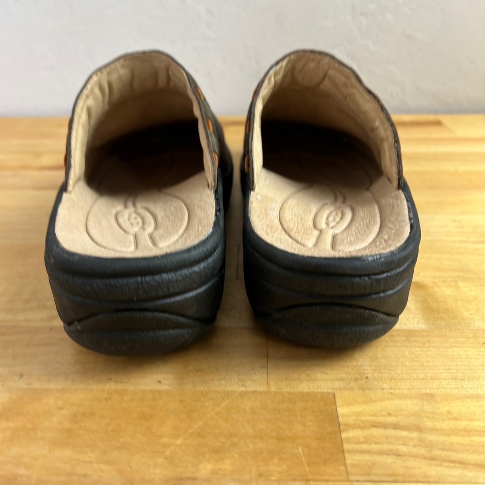 Keen Clogs Mules Womens Size 9 Brown Suede Leather Slip On Comfort Shoes - Picture 4 of 8